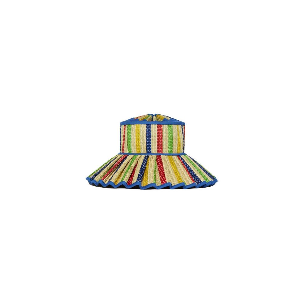 NEW LORNA MURRAY women's luxe capri hat in crayons ultramarine